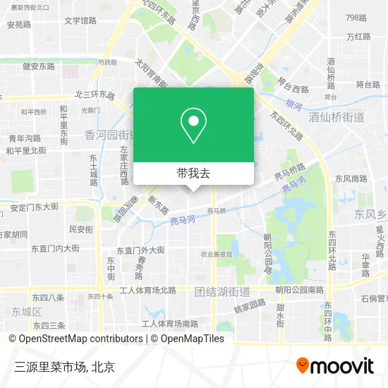 三源里菜市场地图