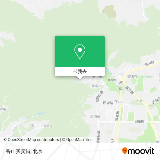 香山买卖街地图