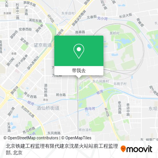 北京铁建工程监理有限代建京沈星火站站前工程监理部地图