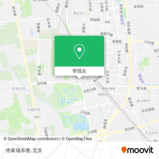 佟家场东巷地图