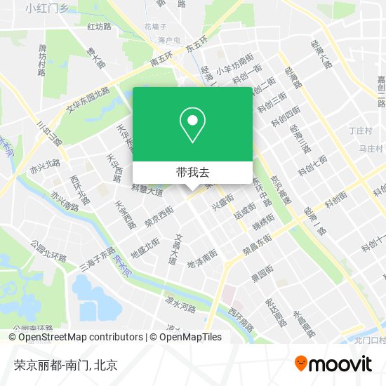 荣京丽都-南门地图