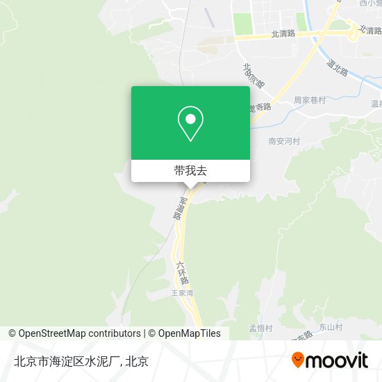北京市海淀区水泥厂地图