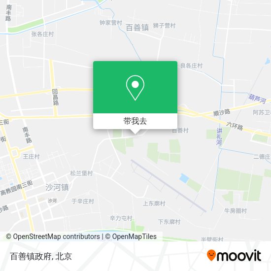 百善镇政府地图