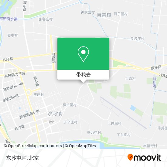 东沙屯南地图