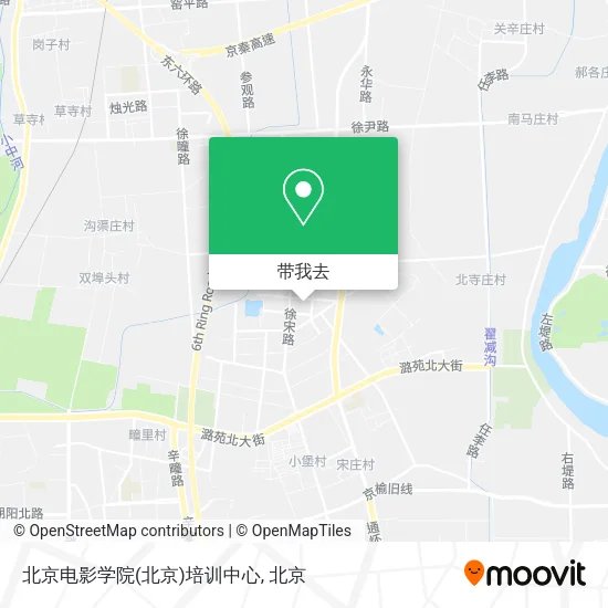 北京电影学院(北京)培训中心地图