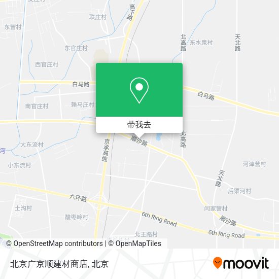 北京广京顺建材商店地图