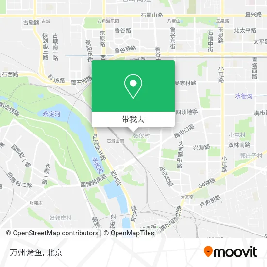 万州烤鱼地图