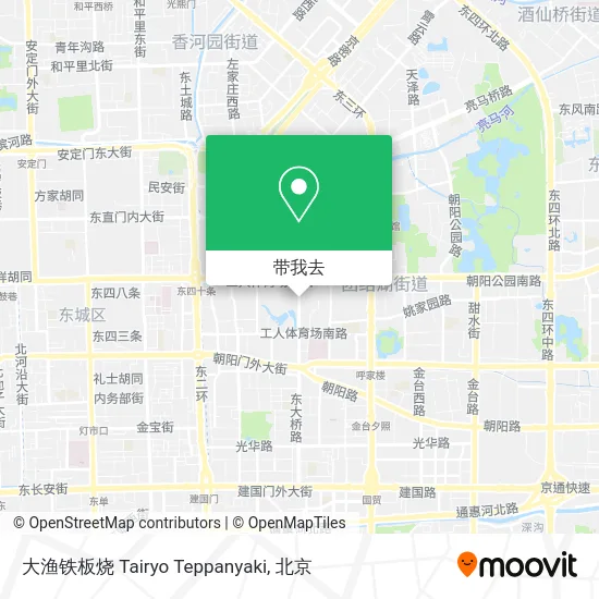 大渔铁板烧 Tairyo Teppanyaki地图