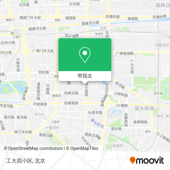 工大四小区地图