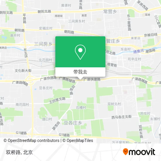 双桥路地图