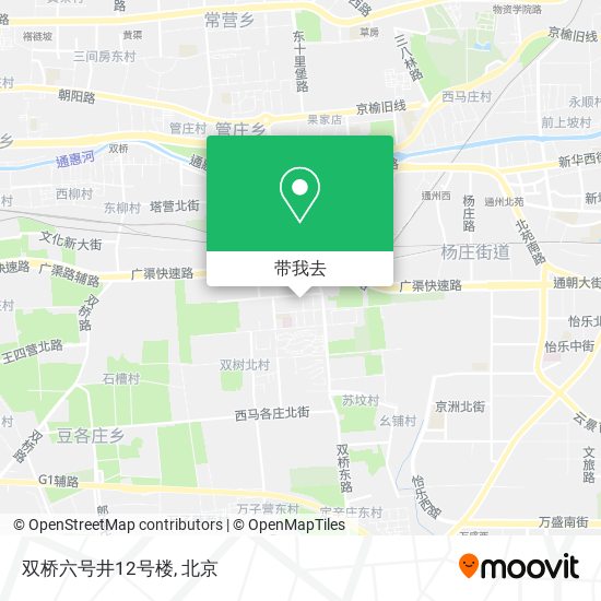双桥六号井12号楼地图