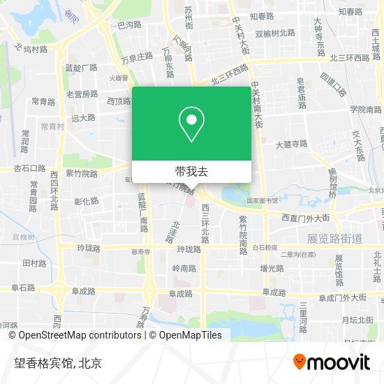 望香格宾馆地图