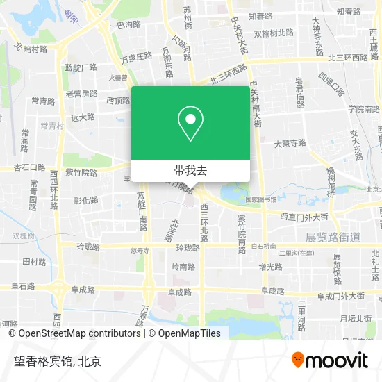 望香格宾馆地图