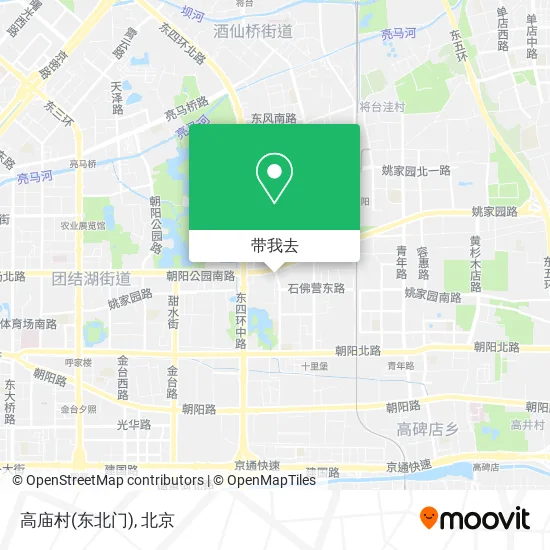 高庙村(东北门)地图