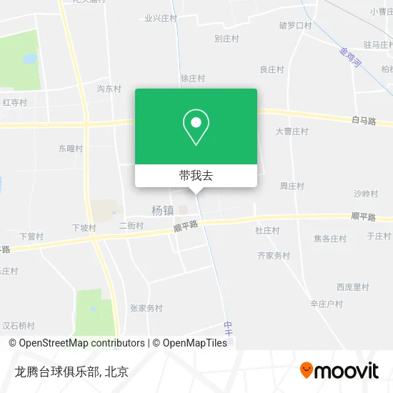 龙腾台球俱乐部地图