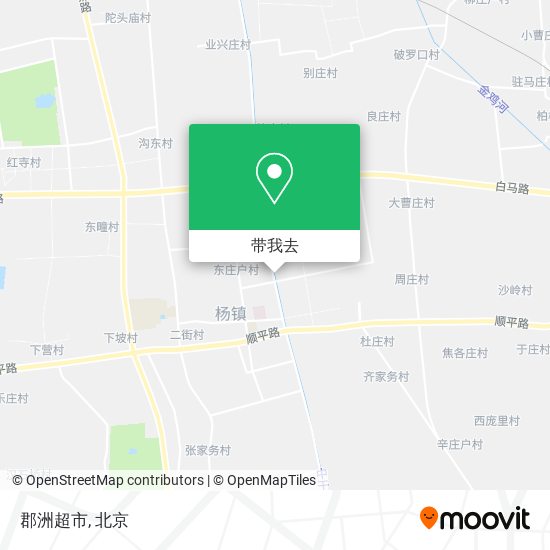 郡洲超市地图