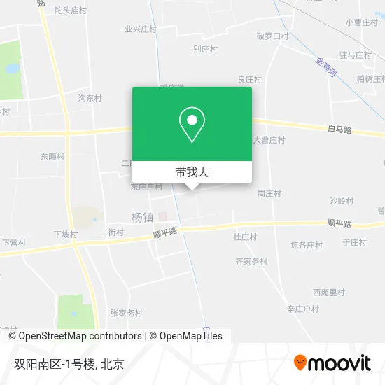 双阳南区-1号楼地图