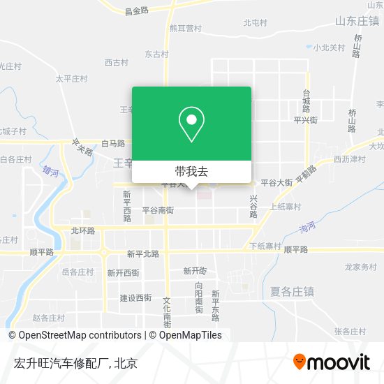 宏升旺汽车修配厂地图