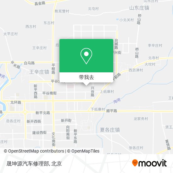 晟坤源汽车修理部地图
