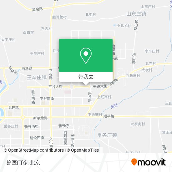 兽医门诊地图