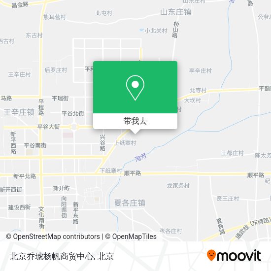 北京乔琥杨帆商贸中心地图