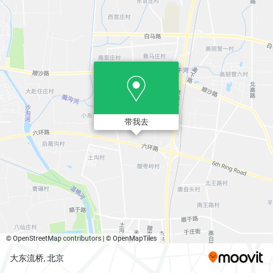 大东流桥地图
