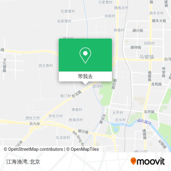 江海渔湾地图