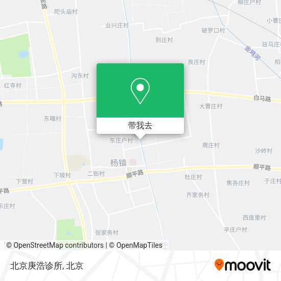 北京庚浩诊所地图