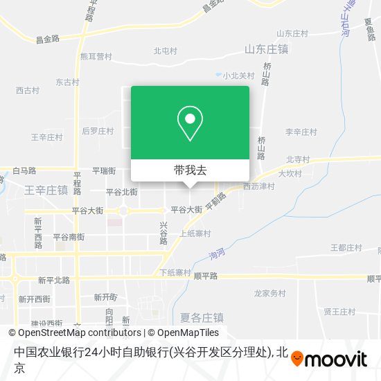 中国农业银行24小时自助银行(兴谷开发区分理处)地图