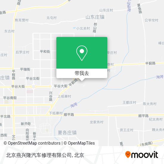 北京燕兴隆汽车修理有限公司地图