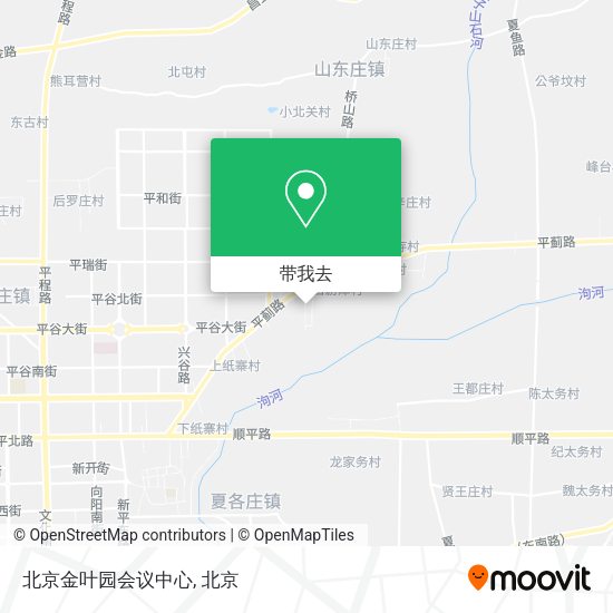 北京金叶园会议中心地图