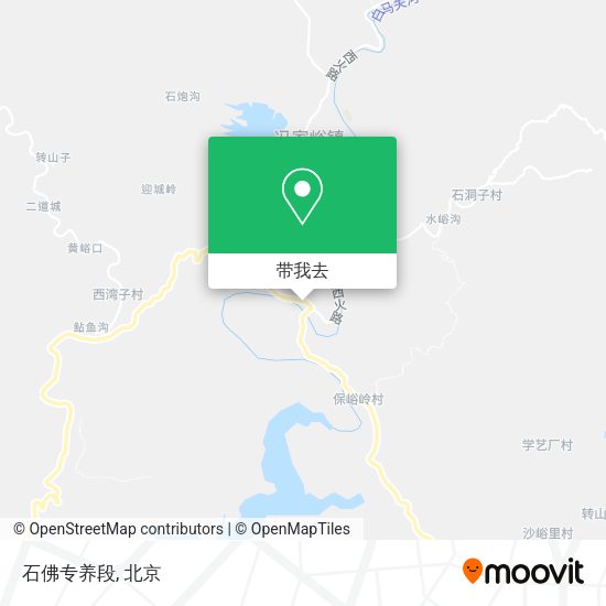 石佛专养段地图
