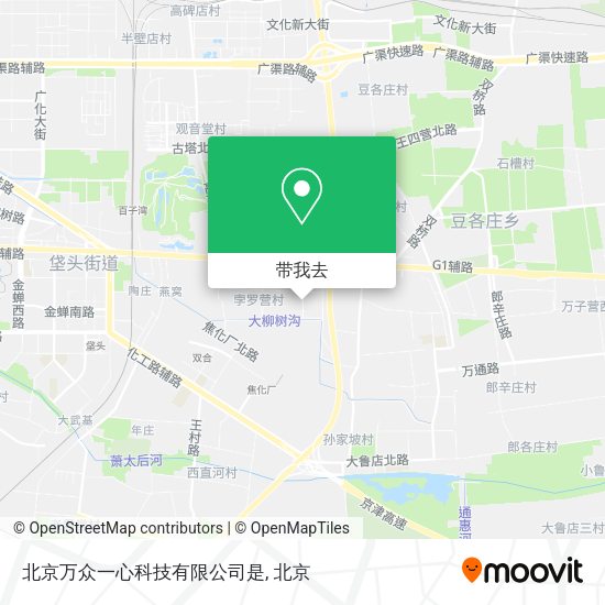 北京万众一心科技有限公司是地图
