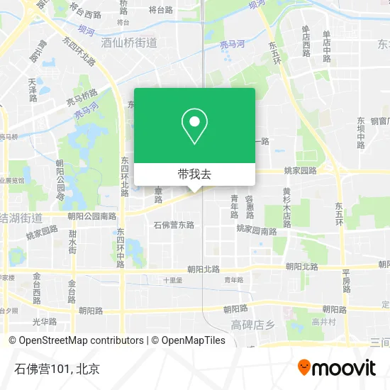 石佛营101地图