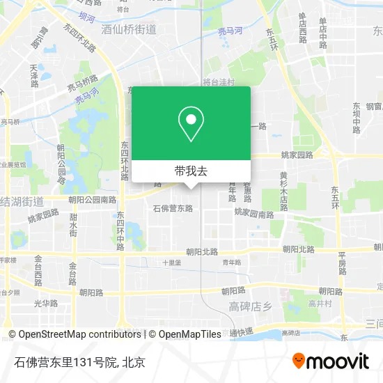 石佛营东里131号院地图