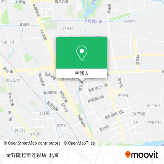 金客隆超市连锁店地图