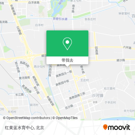 红黄蓝水育中心地图