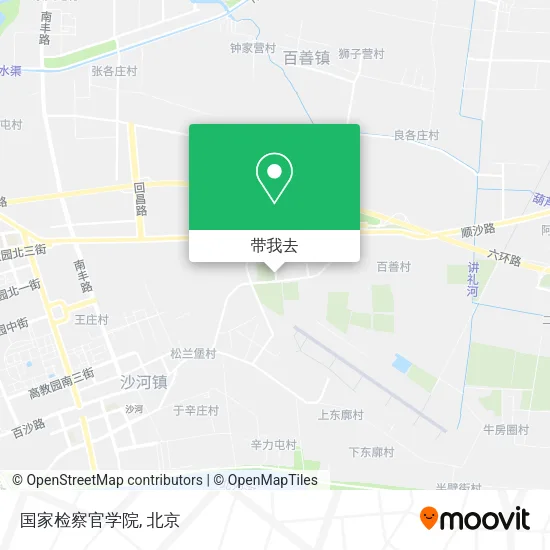国家检察官学院地图