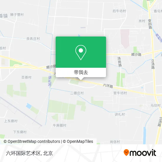 六环国际艺术区地图