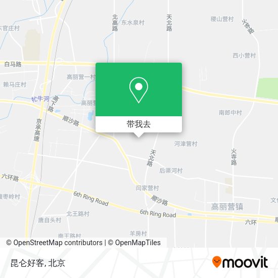 昆仑好客地图