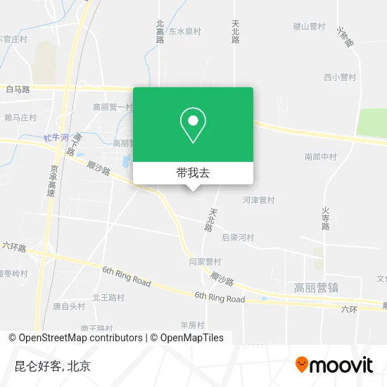 昆仑好客地图