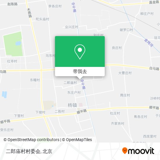 二郎庙村村委会地图