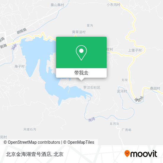 北京金海湖壹号酒店地图