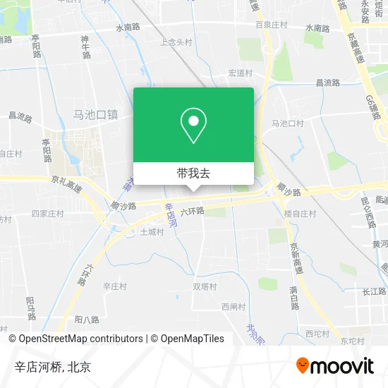 辛店河桥地图