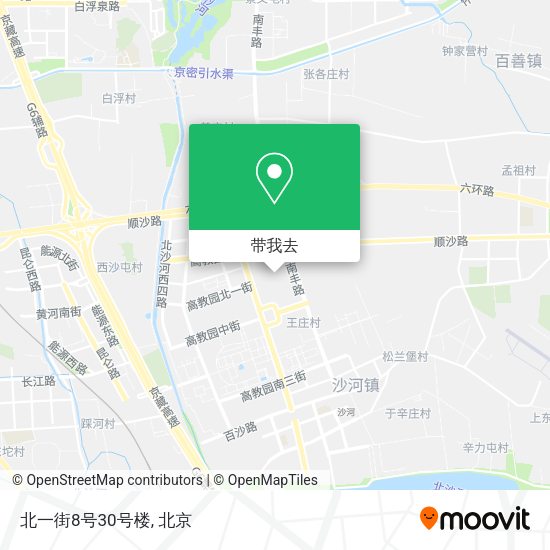 北一街8号30号楼地图
