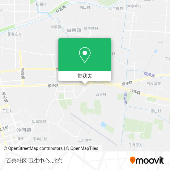 百善社区-卫生中心地图