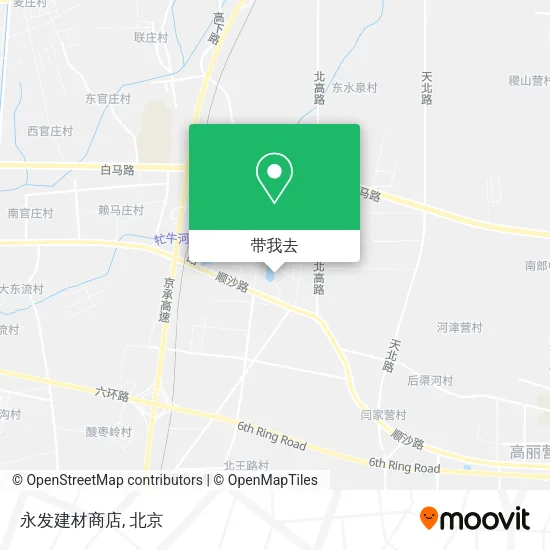 永发建材商店地图