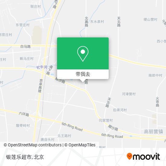 银莲乐超市地图