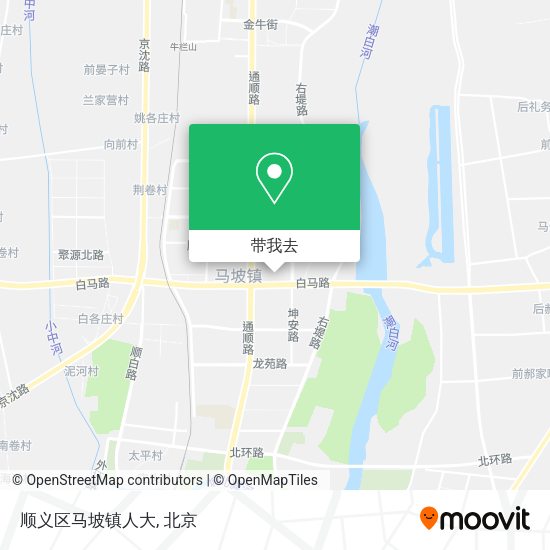 顺义区马坡镇人大地图