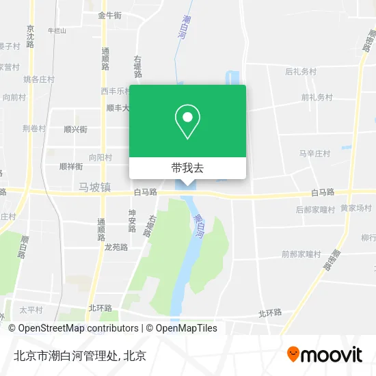 北京市潮白河管理处地图